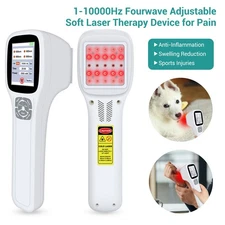 2500mW Cold Laser Therapy for Human and Pets Red Light Physiotherapy Pain Relief