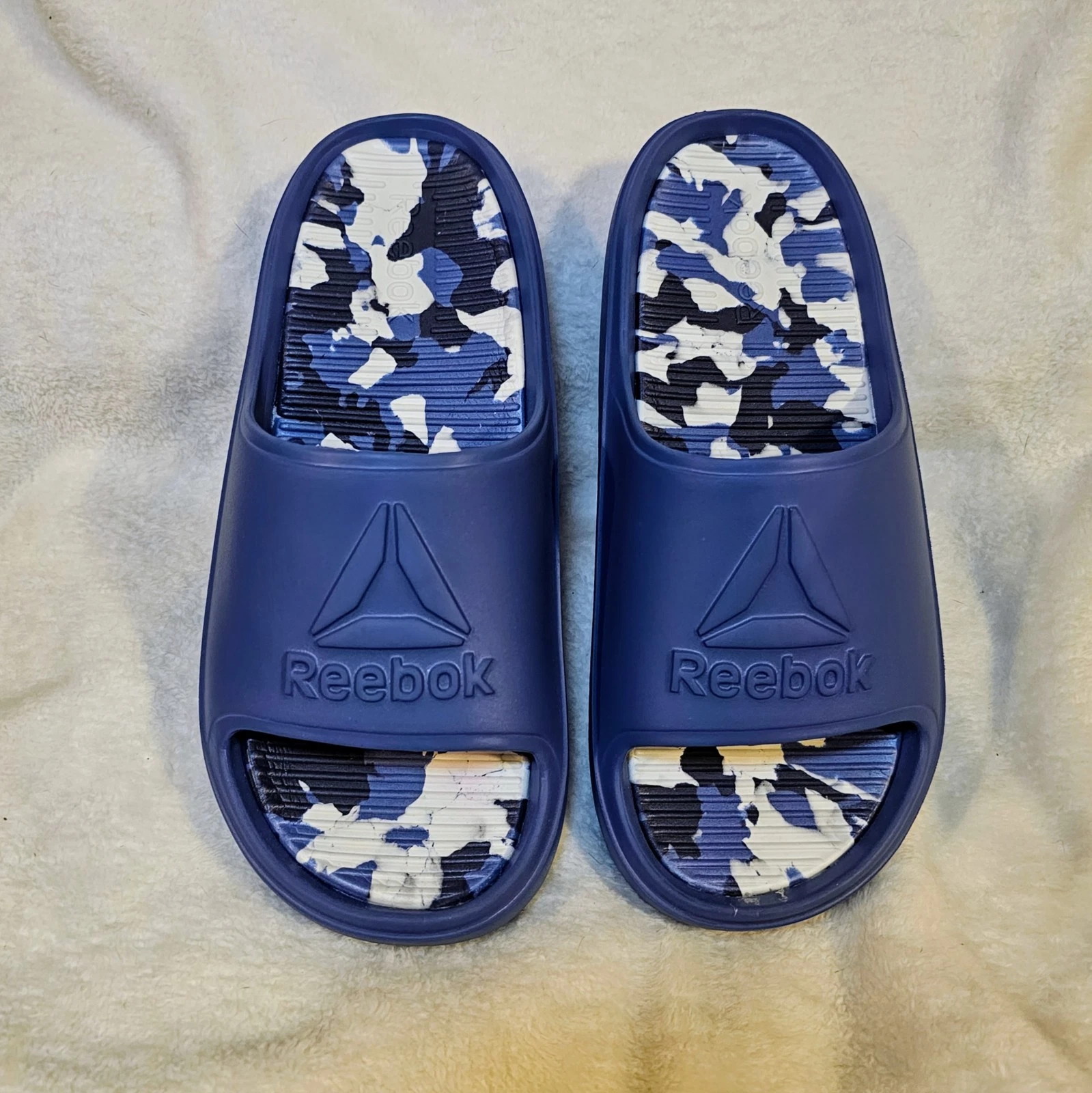 Slides Reebok Prevade blu uomo taglia 7M