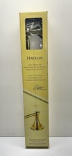 "Hatton" by Gatco Fine Bathware 18" Polished Brass Towel Bar