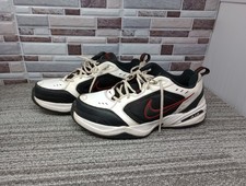 Men  s Nike Air Monarch IV 416355-101 White Sneaker Sz 11 Shoes Wide 4E