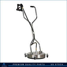 16.5" Pressure Washer Surface Cleaner With Handles W/ 4 Spinner Wheels