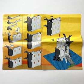 LEGO 6077 Forestmen's River Fortress - ONLY Instructions Manual - Vintage Castle