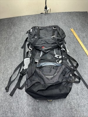 Mountain Top Adventure 70L Hiking Backpack Black Hip Belt Adjustable RM