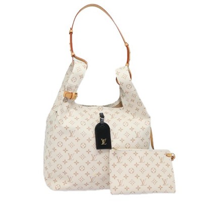 LOUIS VUITTON Monogram Dune Atlantis GM Tote Bag White M24409 LV