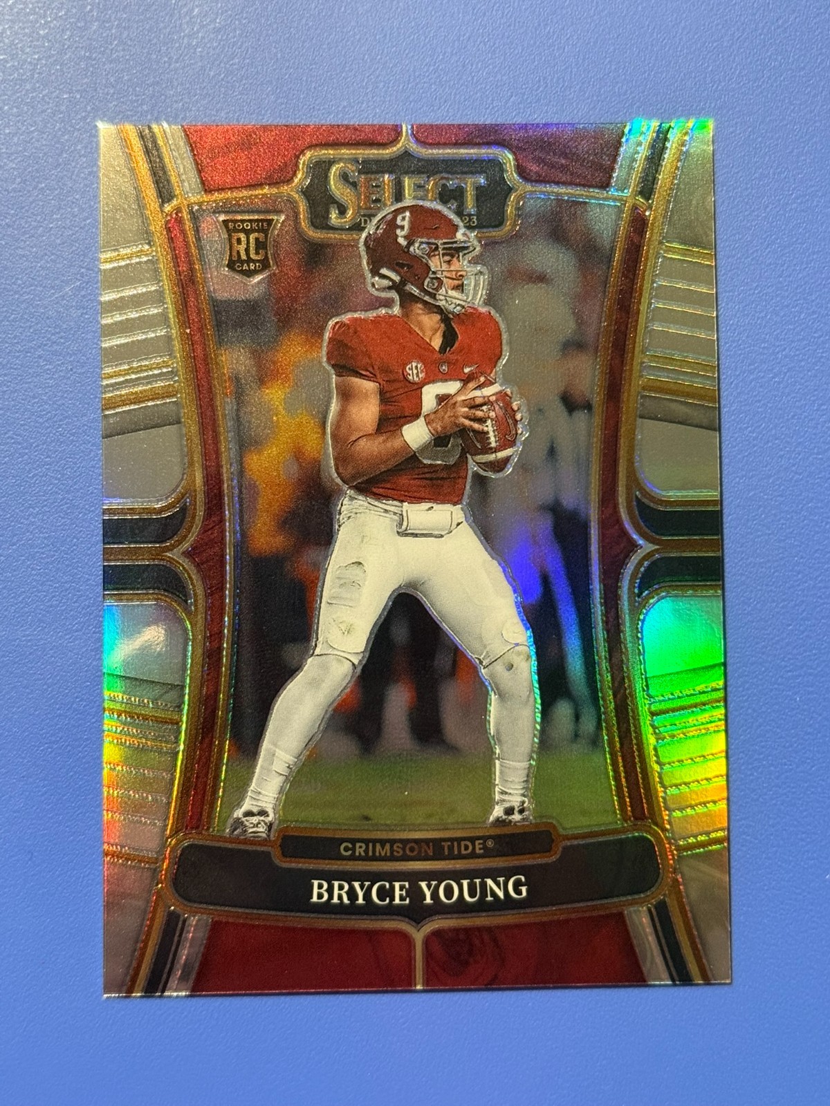2023 Panini Select Draft Picks - Bryce Young #1 Silver Prizm (RC) Panthers