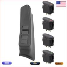 Rugged Ridge Switch Pod 17235.86 TPO Grey for 2007-2010 Jeep Wrangler JK