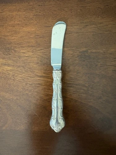 Antique Gorham Strasbourg Sterling Silver Butter Knife 6"