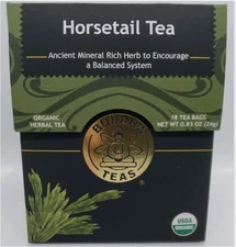 Buddha Teas Certified Organic Horsetail Tea 18 Tea Bags