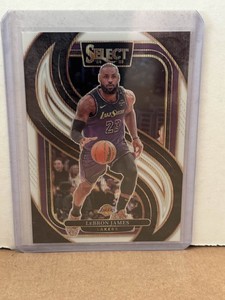 2024-25 Panini Select LeBron James  Premier Level White Wave Prizm No.111 54/99