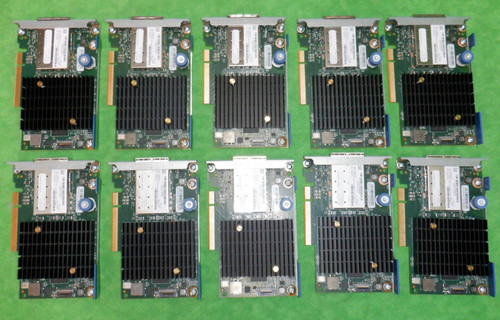 HPE 556FLR-SFP+  732454-001  10GB 2-Port 764460-001   FLEXFABRIC   LOT OF 10