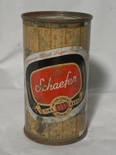 c1950 Schaefer Fine Beer the F. & M. Schaefer Brewing Co. Brooklyn, NY, Beer Can
