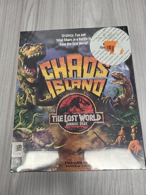 Lost World Jurassic Park Chaos Island (1997) PC Spiel BIG BOX Neu in OVP. PK