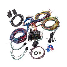 Universal Wiring Harness Kit - 21 circuit wiring harness Standard Color Wire ...