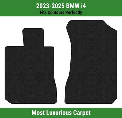 Lloyd Luxe Front Row Carpet Mats for 2023-2025 BMW i4 