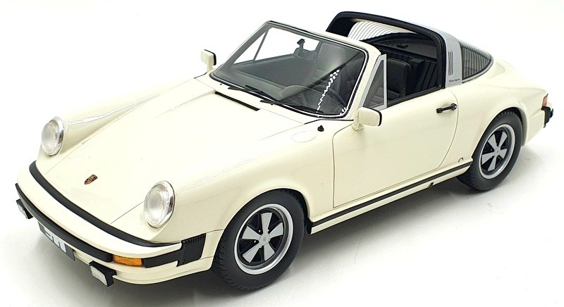 Schuco 450025700 1/18 Porsche 911 Targa white Model Car From Japan