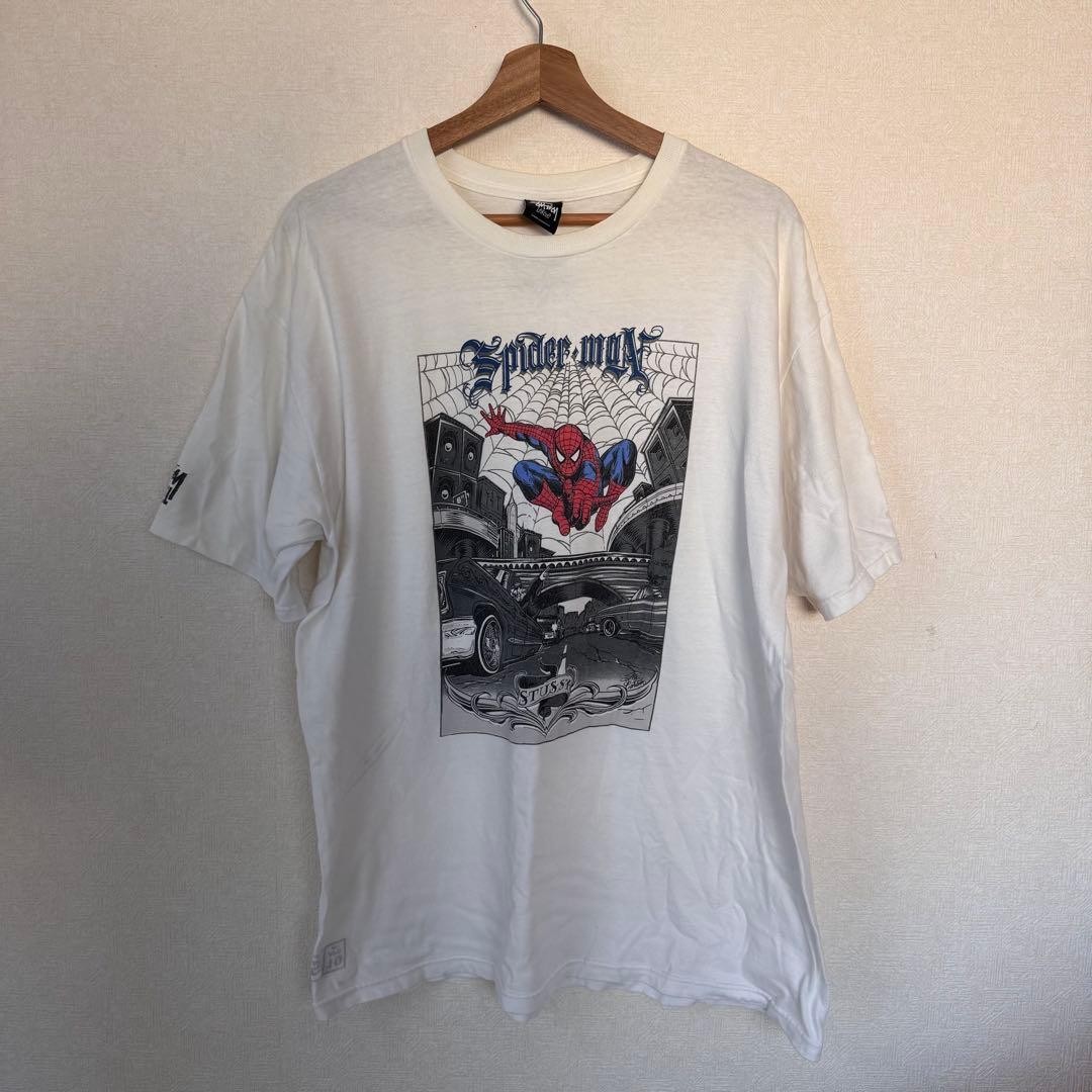 [Very Rare] MARVEL x STUSSY Spider-Man T-shirt
