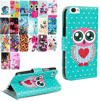 Schutz Hülle mit Motiv Bild Handy Tasche Etui Wallet Case Book Cover Klapphülle