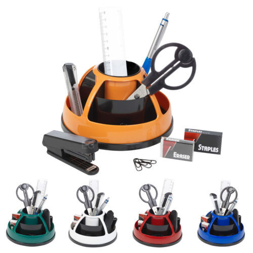 Staples 14470 Us Spinworx Rotating Desk Organizer For Sale Ebay
