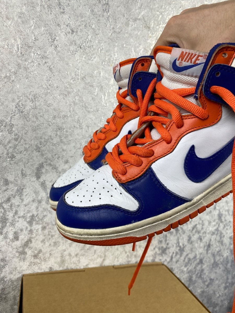 Nike Dunk High Euro Knicks 2003 - Size 8.5 - Men's - 304717-141 | eBay