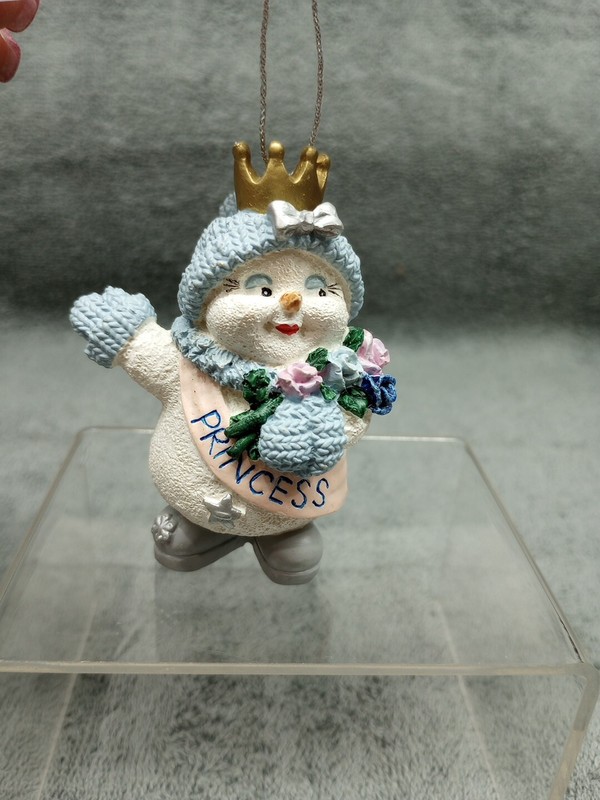 Snow Buddies Princess Christmas Ornament 