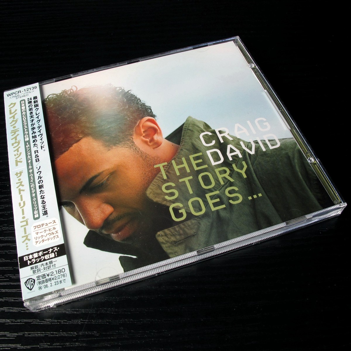 Craig David - The Story Goes JAPAN CD+Bonus Track W/OBI Mint WPCR