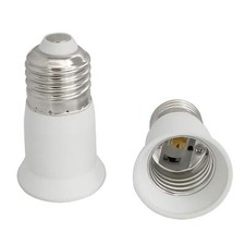 E26 To E27 Light Socket Extender 2pcs 66mm E26 To E27 Lamp Bulb Extension Screw