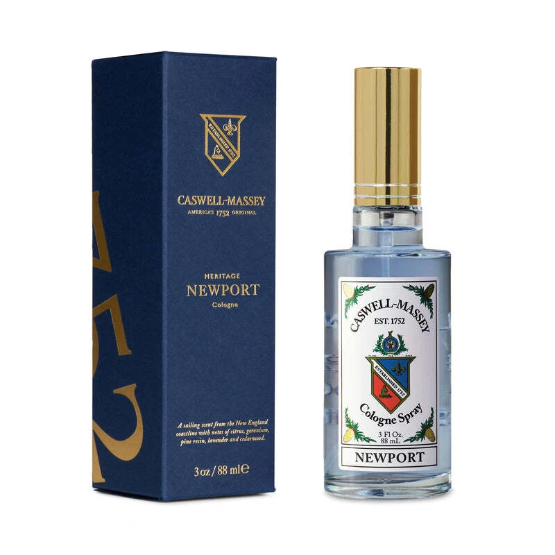Caswell Massey Heritage Newport Cologne 3oz