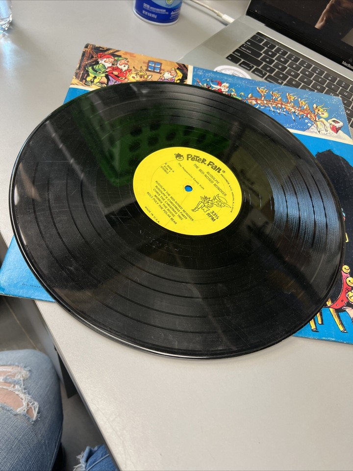 THE PEPPERMINT KANDY KIDS 'Rudolph The RedNosed Reindeer' 12" Vinyl LP