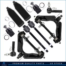 Fit For 2000-04 Dodge Dakota 10x Front Upper Control Arm And Ball Joint Tie Rod