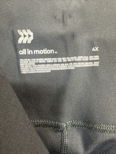 All In Motion Active Pants Leggings Black Women’s Plus 4XL EUC - Picture 5 of 5