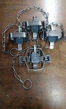 4 BRIDGER 1 COIL SPRING TRAP MUSKRAT MINK RACCOON MARTEN TRAPPING BRIDGER 1