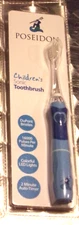 NEW ToiletTree Products Poseidon Children's Sonic Toothbrush LED Lights Blue NIP