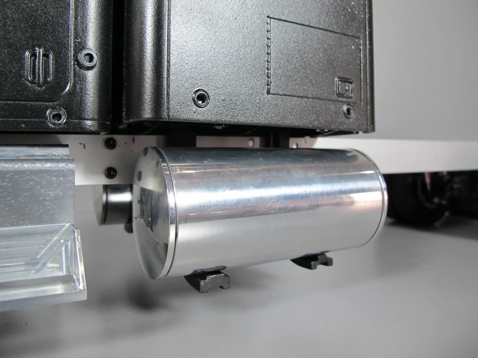 Pair 4 inch Simulate Fuel Gas Tanks Tamiya RC 1/14 Grand King Hauler Globeliner - Image 4 of 4