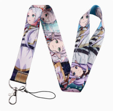 new 10pcs cartoon Anime Lanyard Mobile Phone ID Card KeyChain Holder