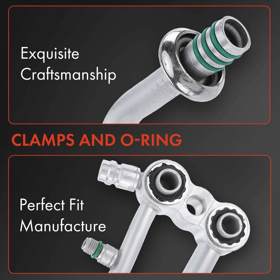 Linha de sucção e descarga para Dodge Ram 1500 1997 Ram 2500 3500 96-97 55056402 - Imagem 3 de 4