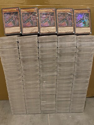 Yu-Gi-Oh! 100x Cyber Strike Structure Deck, geöffnet, bitte lesen!