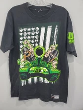 VTG WWE DX Army World's Biggest Member Tank  Black T-shirt Mens M HHH Micheals