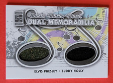 Elvis Presley WORN JACKET Relic card BUDDY HOLLY SUIT SWATCH FAMOUS FABRICS