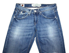 KUYICHI DAMEN JEANS HOSE WOMAN BOOTCUT ORGANIC DENIM BLAU W 27 L 34  