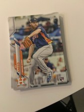 2020 Topps Update U-224 Cy Sneed 10 Count Rookie Card Lot Houston Astros