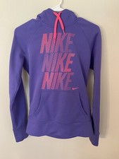 Nike - Therma-Fit Training Hoodie Sweater - Women's Size: Small - Purple / Pink