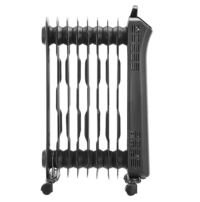 Oil Filled Radiator Portable Electric Heater Digital Thermostat 9 Fin 2000W UK - Image 2 of 4