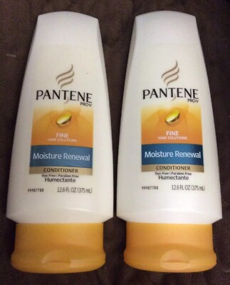 2 X Pantene Pro-V Fine Hair Solutions Moisture Renewal (ORIGINAL OLD FORMULA)