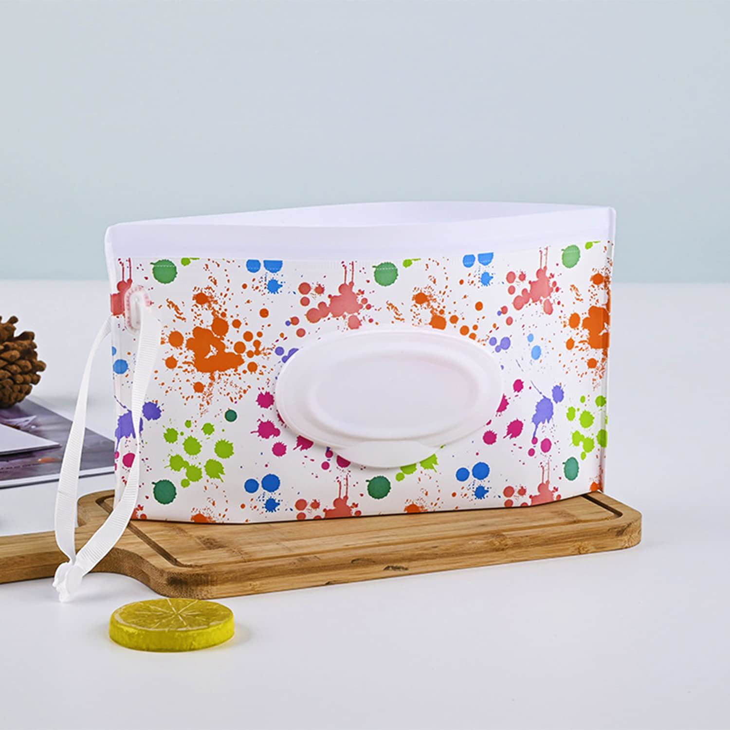 Baby Wet Wipe Pouch, 2PCS Baby Wipes Dispenser Wet Wipes Holder Bags