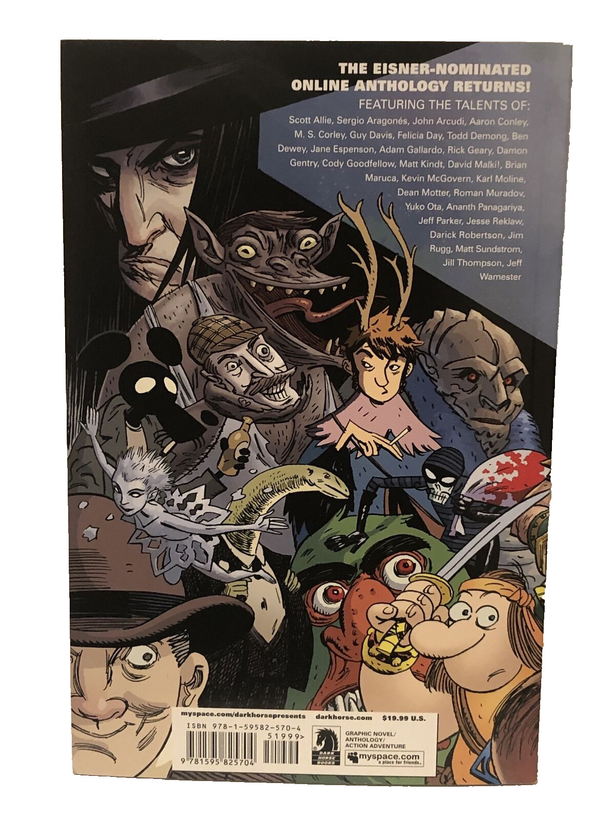 Dark Horse Books: My Space Dark Horse Presents, New, NM+ never read, 2010