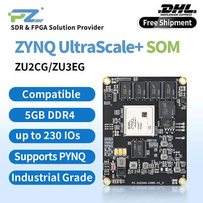 Puzhi FPGA Core Board Xilinx ZYNQ UltraScale+ XCZU2CG XCZU3EG Industrial Grade
