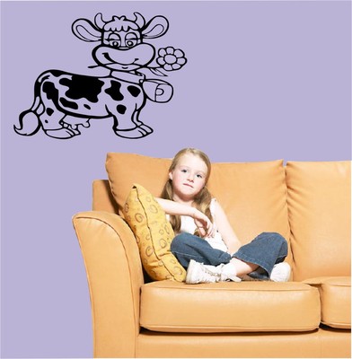 Wandtattoo - Melklinchen die Kuh - Kinder - Tiere -Kinderzimmer - Wandaufkleber