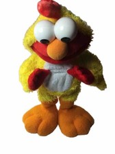 Elmo Sesame Street Chicken Dance Fisher Price Singing Plush Toy DOLL Works Sings