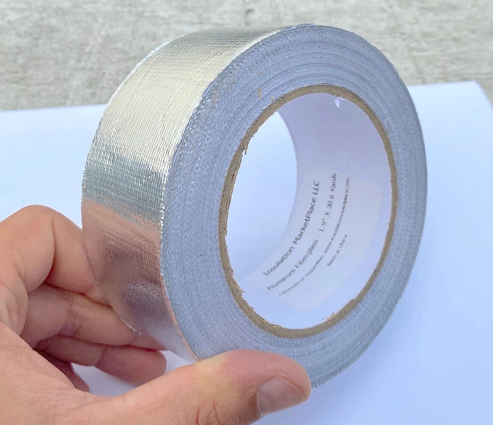 INSULATION MARKETPLACE -Heavy Duty Reflective Foil Tape -Multi Purposes - 2 inch - Image 2 of 4