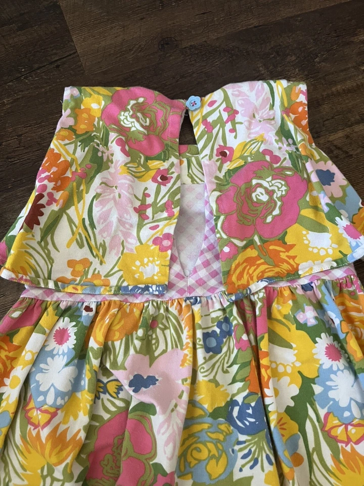 Matilda Jane Girls Size 6 Dress Brilliant Daydream Far Out Floral Spring Maxi - Image 4 of 4